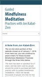 Mobile Screenshot of mindfulnesscds.com